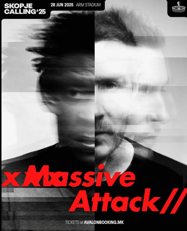 MASSIVE ATTACK – ВРВНИОТ БЕНД ДОАЃА НА SKOPJE CALLING 2025!